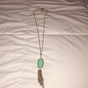 Mint green Kendra necklace for sale!!